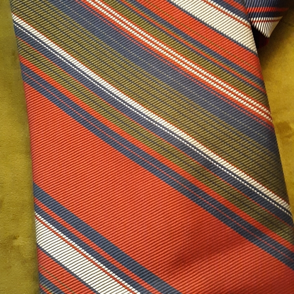 B YOUNG MEN'S VINTAGE STRIPE TIE - Picture 2 of 5